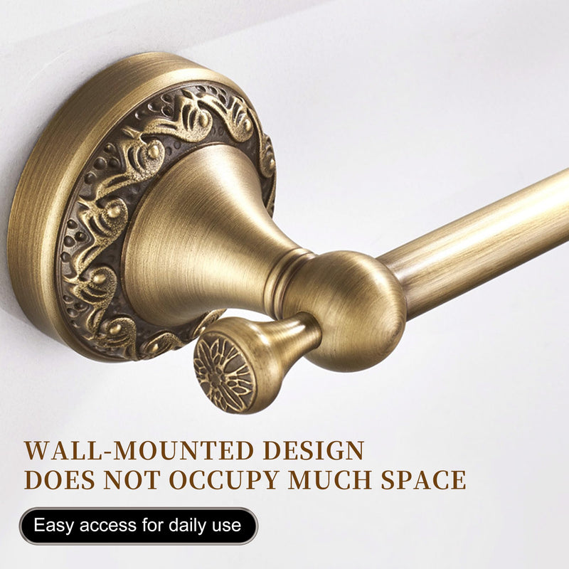 Wall Mounted Bathroom Toilet Paper Holder,Roll Tissue Holder Antique Brass Pattern Carving,Brushed Bronze