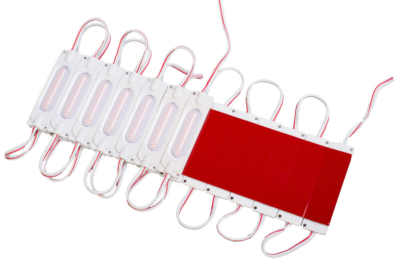 Brightest Store Front Window LED Light COB Series with UL Power Supply Brighter Than 5050 5630 5730 2835 20ft Red