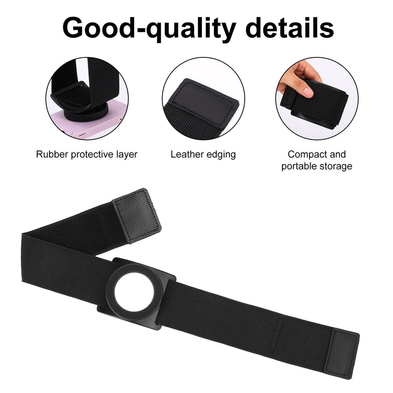 Magnetic Pilot Kneeboard for Tablets, Universal Magnetic Mount | Magnetic Pilot Kneeboard with Adjustable Leg Straps for Cockpit Navigation Hands-Free Use Compatible with iPad iPhone Android