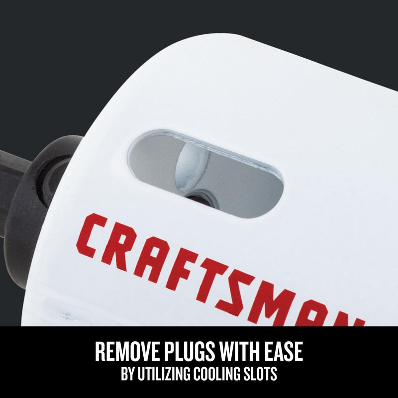 CRAFTSMAN Bi-Metal Hole Saw with Arbor (CMAH12A) (Pack of 2) STANDARD (Pack of 2) 2 IN