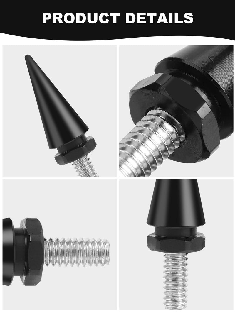 Motorcycle Windshield Bolts, Windscreen Screws, Fairing Bolts Compatible for Harley Davidson Electra Glide, Street Glide, Ultra Classic, Ultra Limited, Tri Glide 1996-2013 Black