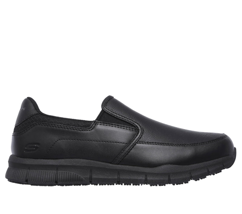 Skechers Men's Nampa-Groton 10.5 Wide Black