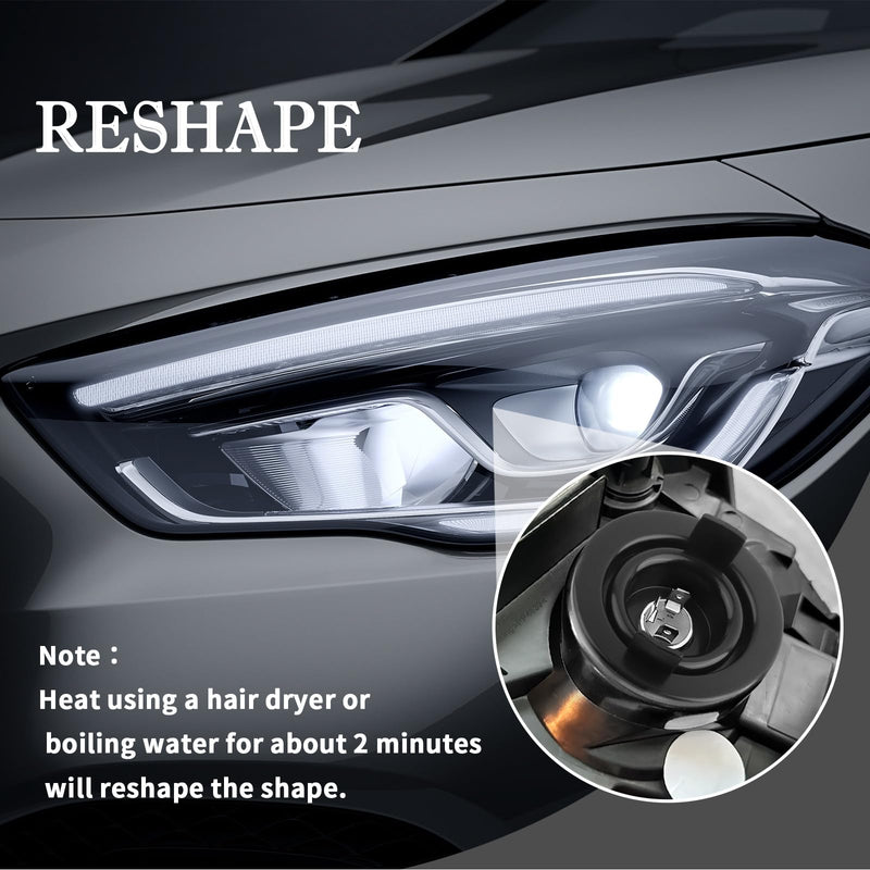 2PCS Car Headlight Dust Cover for H4 Light Bulb,EPDM Rubber Dust Covers for Headlight Dust & Waterproof,Practical Car Accessories Car Headlight Dust Cap Fits Most Vehicles (2.76") 2.76"