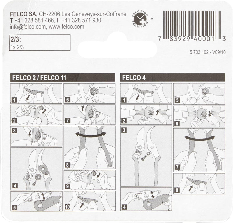 FELCO Pruner Replacement Blades for Models 2, 4