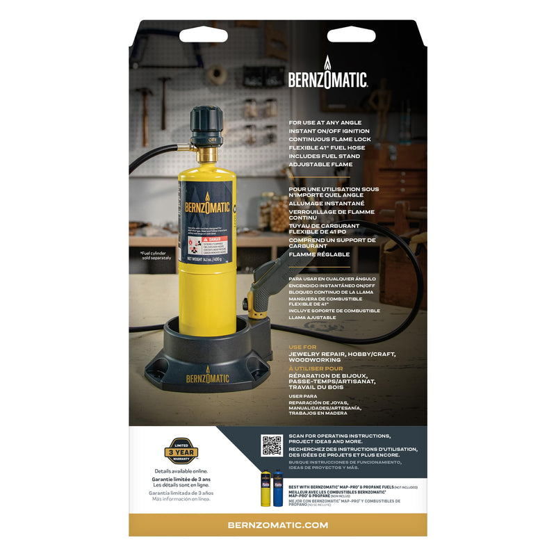 Bernzomatic FirePoint Creator Tool, Precision Flame Hand Torch for use with Bernzomatic MAP-Pro or Propane Fuel (Firepoint Tool) Firepoint Tool