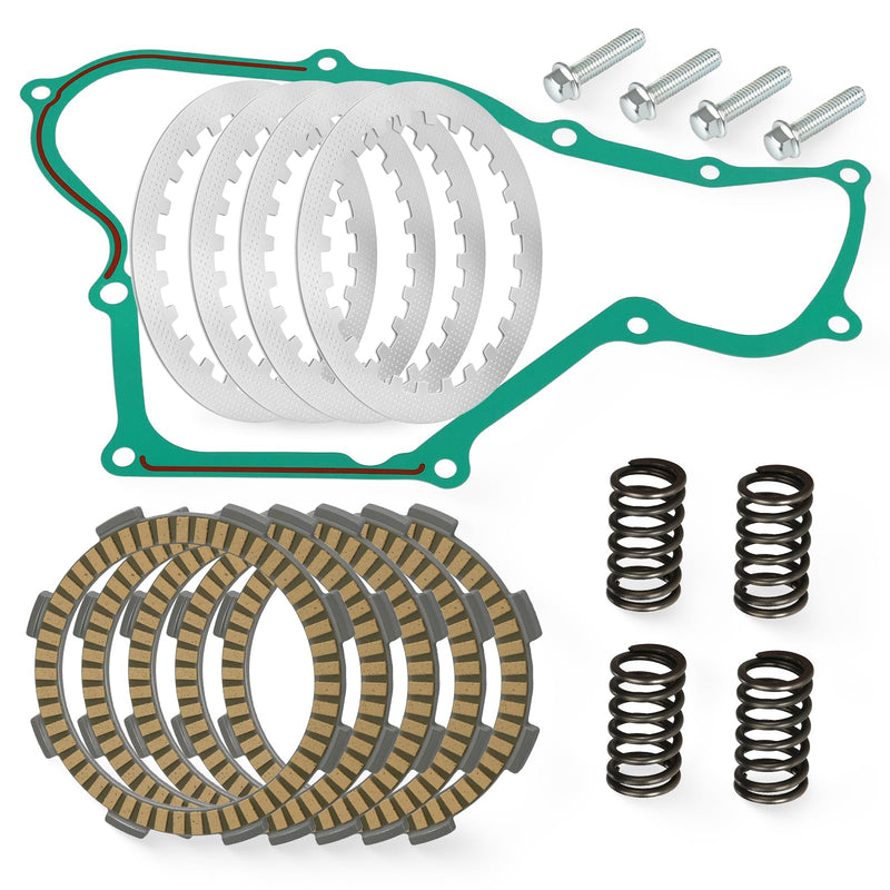 For Honda CR80 CR85 R/RB Clutch Friction Steel Plates & Gasket Spring Kit 1987-2007