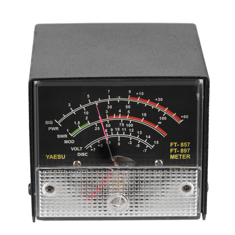 Zerone External S Meter SWR Power Meter for FT-857 FT-897, Multi-Function Receive Display Monitor for Radio Signal Transmission Measurement Ham Radio Accessory