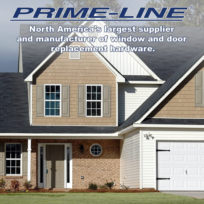 PRIME-LINE K 5007 Screen & Storm Door Push Button Latch Set with Night Lock,Replace Old or Damaged Screen or Storm Door Handles Quickly and Easily,Black Finish(Fits Doors 5/8”-1-1/4” Thick)(Pack of 2)