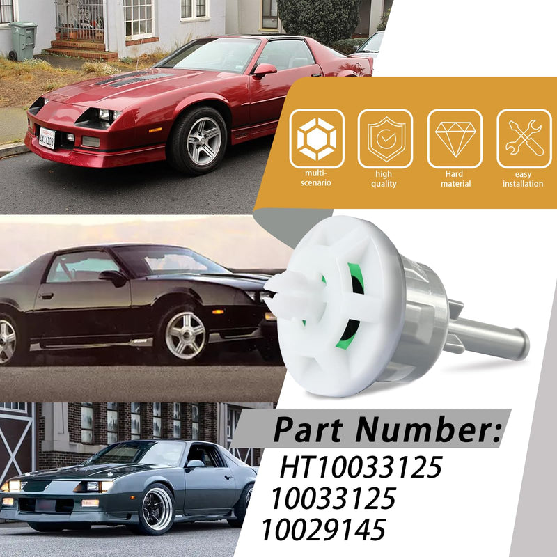 Fuel Tank Vent Valve Compatible with 1985-1992 Camaro/Firebird 5.0L 5.7L TPI TBI Gas Fuel Tank Vent Valve replace HT10033125 10033125 10029145 Compatible V6 & V8