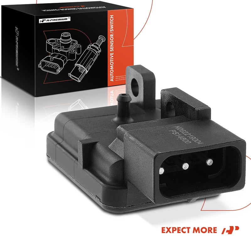 A-Premium Manifold Pressure (MAP) Sensor Compatible with Jeep Grand Cherokee Cherokee 1996 2.5L 4.0L Gas
