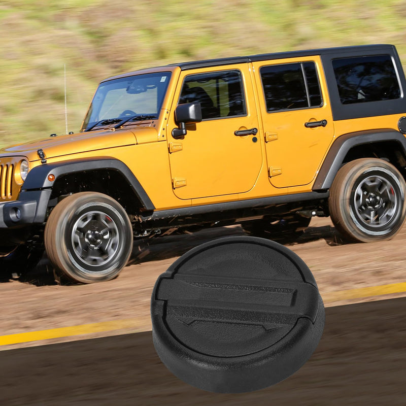 Strong Magnetic(Upgrade N52) Keyhole Covers Compatible with 2018-2025 Jeep Wrangler JL and Gladiator JT, Keyhole Protection Keyhole Cover Door Lock Cover for Jeep 3 Year Warranty (Classic) classic