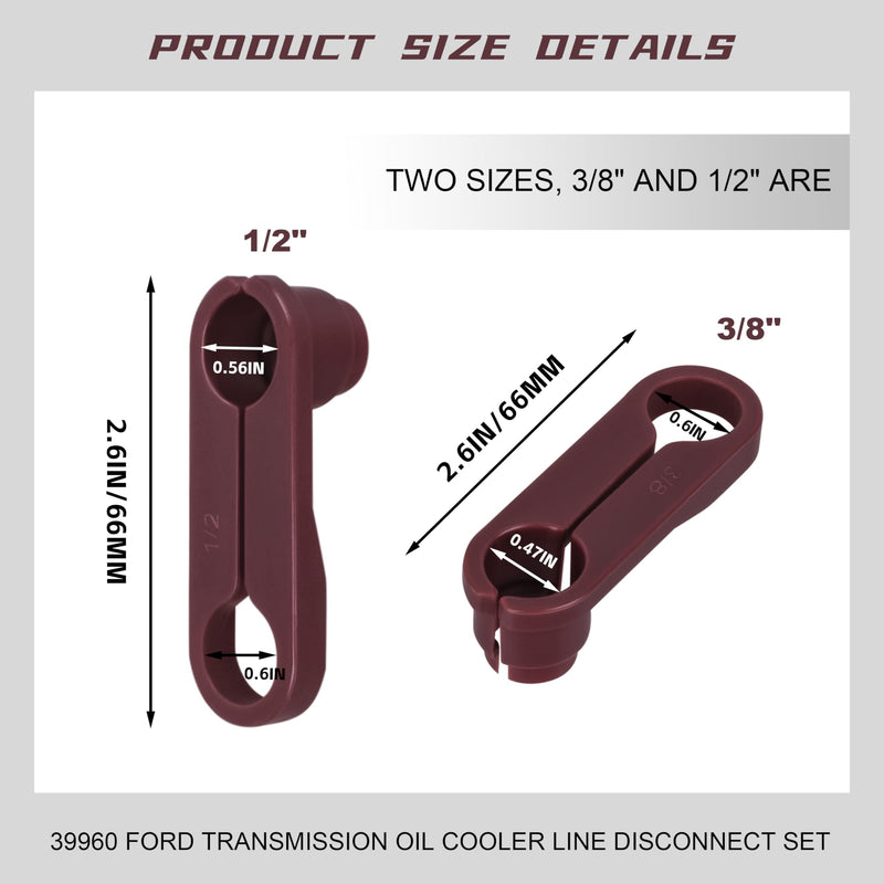 39960 for Ford Transmission Oil Cooler Pipeline Disconnection Device