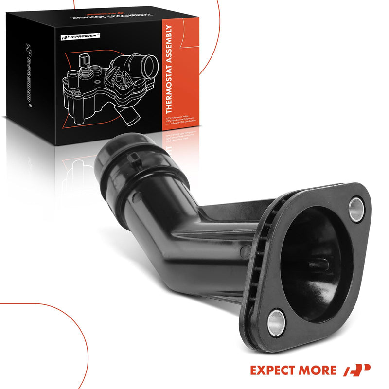 A-Premium Thermostat Housing Water Outlet Compatible with Hyundai - Tucson 2014-2021 2.0L