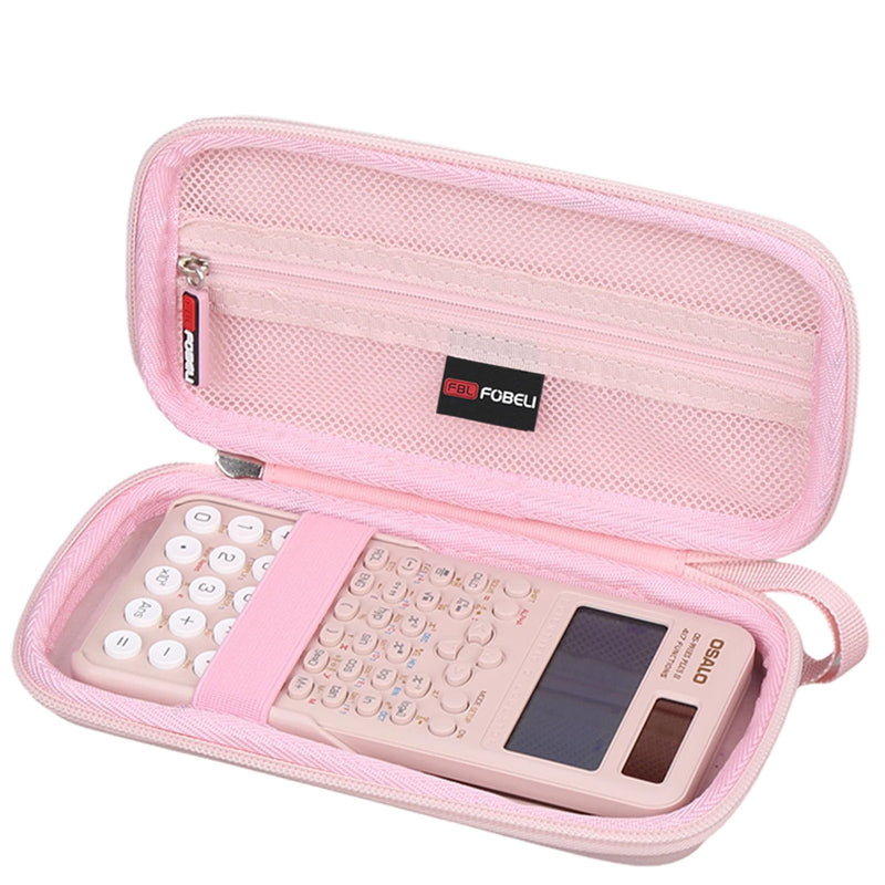 FBLFOBELI Hard Case for OSALO Scientific Calculator 417 Function 2 Line Written Display 10+2 Digits Solar and Battery Calculators (OS 991ES II)