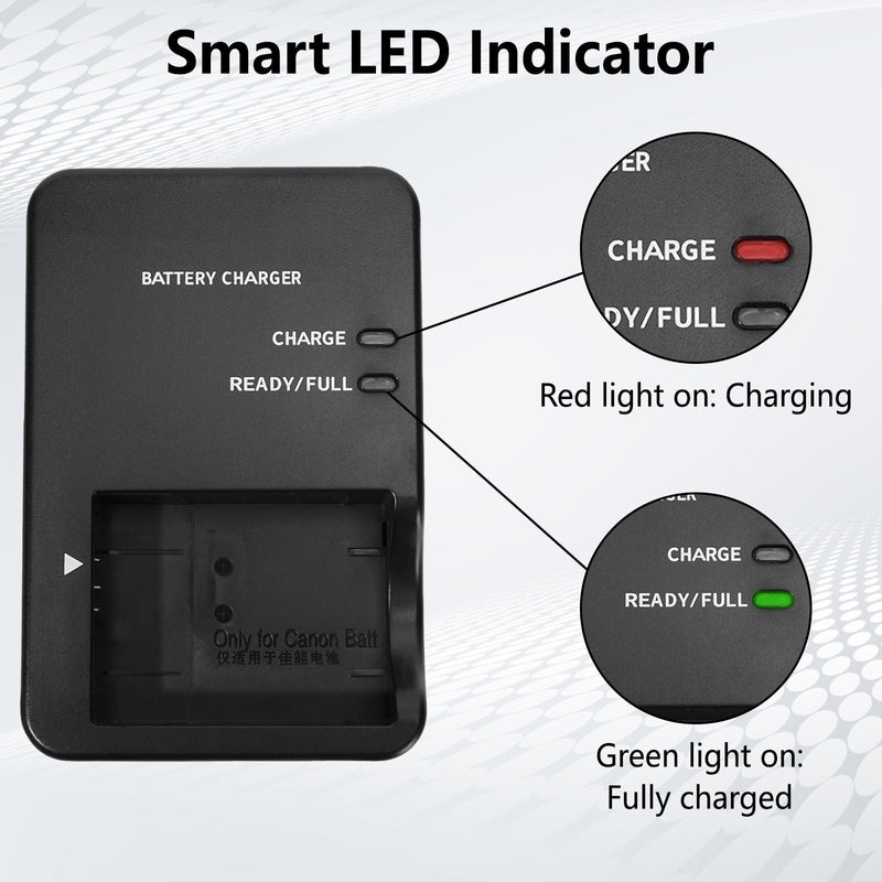 NB-13L Battery Charger Direct Plug-in/Wired Plug-in, Compatible with CanonCB-2LHE, G7 X Mark I1/IIl, G5 X, G9 X,SX740 HS, SX730 HS, SX720 HS, SX620HS, G1 X Mark Ill Camera (with Charging Cable)