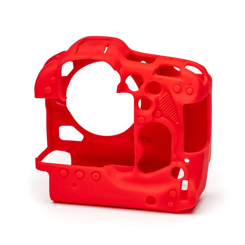 easyCover - Silicone Camera case - Protection for Your Camera Canon R3 (Red) Red