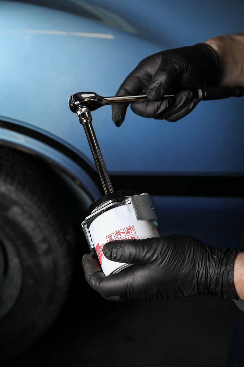ARES 56028 - Universal Oil Filter Wrench - 3/8-Inch Drive - Removes 2.5 to 3.25-inch Diameter Spin-On Style Oil Filters 2.5" - 3.25" Universal Wrench