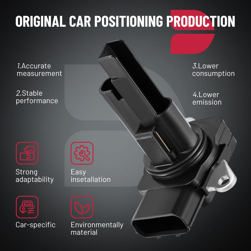 BDFHYK Mass Air Flow Sensor Meter MAF Sensor 37980-RLF-0030, 37980R11WZZ1 Compatible with Acura ILX 2013-2015, Compatible with Honda Civic 2012-2015, CR-V 2010-2015
