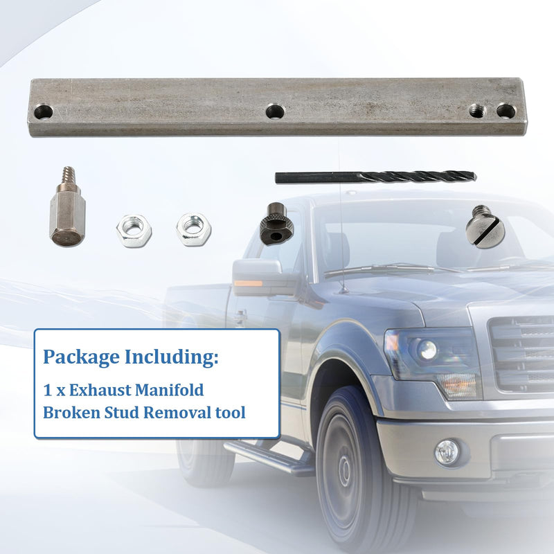 Exhaust Manifold Stud Removal Tool Compatible with Ford F150 F250 F350 4.6L 5.4L V10 1997-2009;Exhaust Manifold Broken Stud Removal tool
