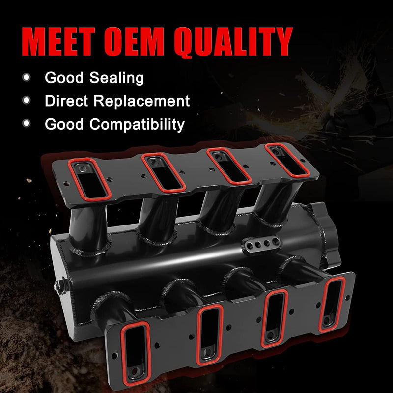  [AUSTRALIA] - muge racing Intake Manifold Gasket for LS1 & LS6, O-Ring Seal Lower Intake Manifold Gasket, Replacement Intake Manifold Gasket Set for Fast LSX Camaro, Corvette, and GTOs