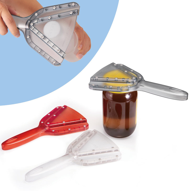 Jar Opener for Weak Hand & Seniors with Arthritis,Easy Twist Off Bottle Caps,Patent | Unique Kitchen Gadgets, Christmas Gifts for Elderly/Women/Men (Blue) Blue