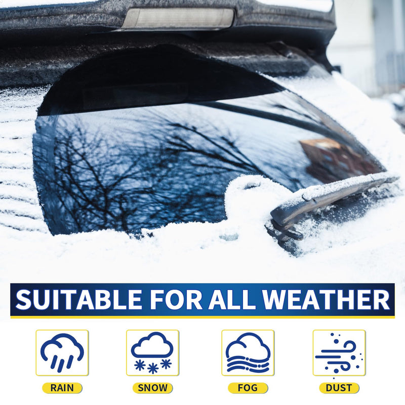 14 Inch Rear Wiper Blade Compatible with Subaru Outback 2006-2019/Subaru Forester 2006-2022/Honda Fit 2009-2020 Back Windshield Wipers (Pack of 1), Automotive Replacement Windshield Wiper Blades(14B) 14"(A351H)