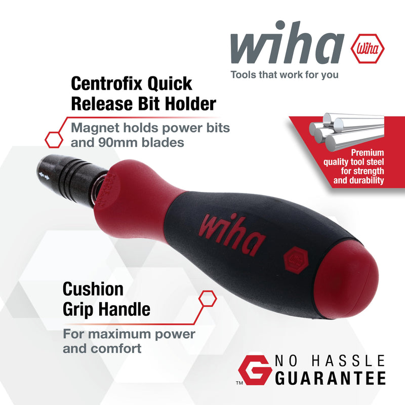 Wiha 76000 SoftFinish CentroFix Bit Holder One Size