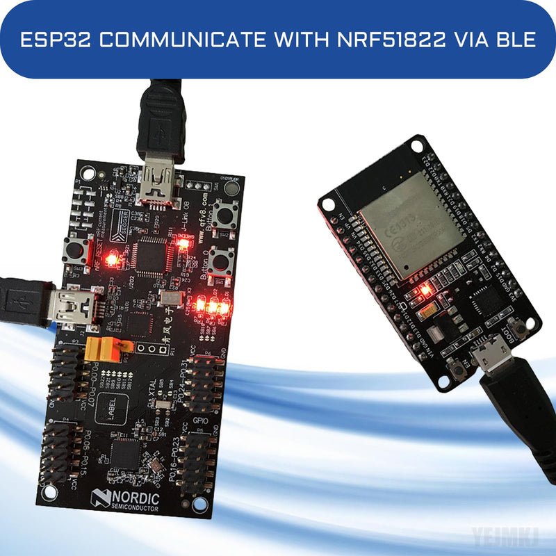 10pcs ESP32 ESP-32S Development Board ESP-WROOM-32 Module 2.4GHz Dual-Mode WiFi + Bluetooth Processor 2-in-1 Dual Cores Microcontroller Integrated Chip CP2102 for Arduino IDE