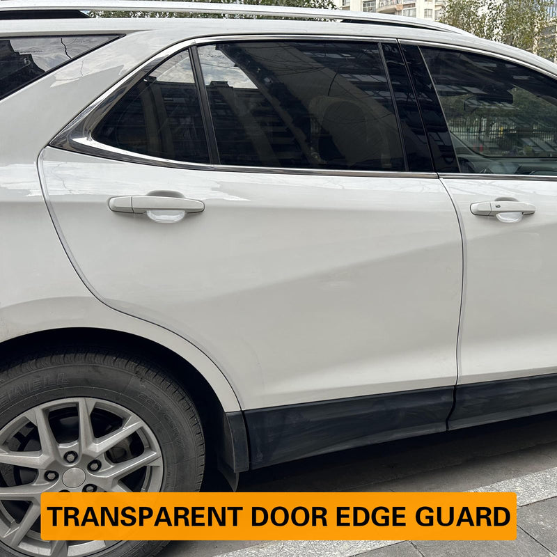 Winunite 32.8ft (10m) Car Door Edge Guards Clear – Self-Adhesive PVC, U-Shaped, Fits Most Vehicles, Scratch- and Chip-Resistant – Reduces Dings in Parking Lots 32-4/5Ft