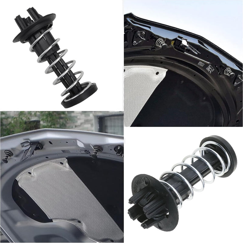 2Pcs Hood Catch Spring Safety Engine Hood Spring Compatible with 2008-2015 M-ercedes W204 W212 X204 C300 C350 A2048800227