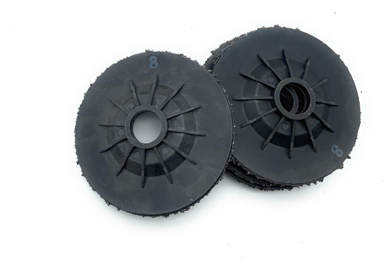 SIGNI 5 Pack SiC Plastic Back Grinding Wheel for Granite/Marble/Concrete and Glasses (4.5 INCH, 8 GRIT) 4.5 INCH