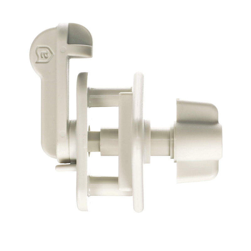 Attwood 11404-6 Pontoon Replacement Latch, Universal Sizing for Square Frames 1 Inch to 1 ¼ Inch, Fits Left- or Right-Hinge Gate One Size