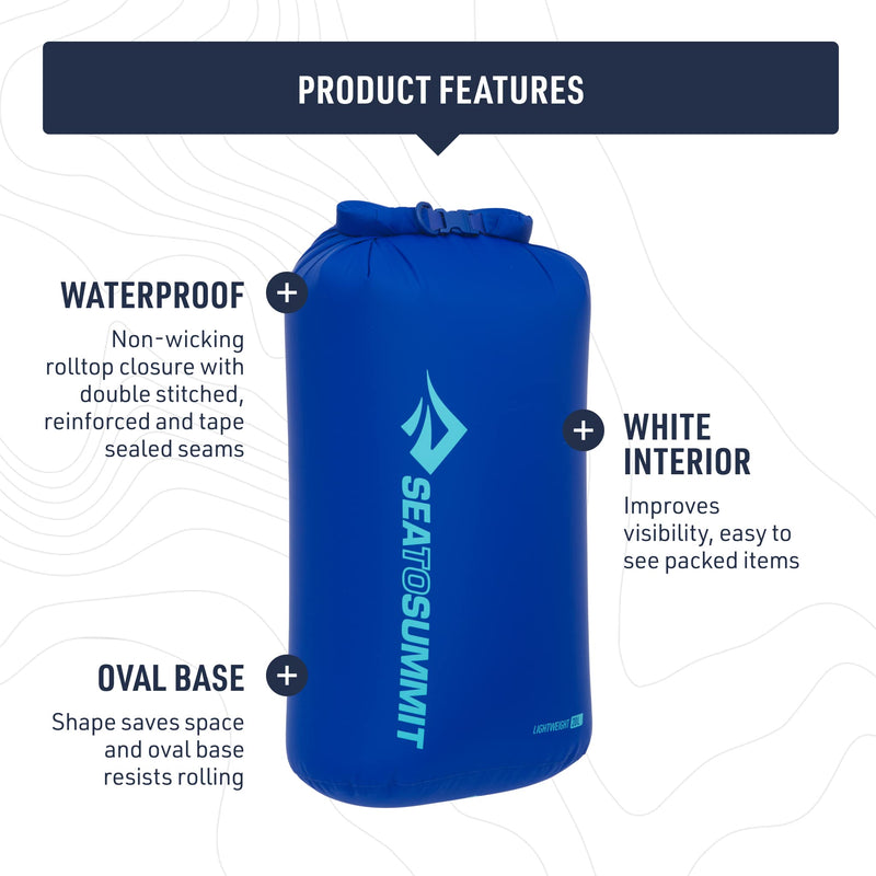 Sea to Summit Lightweight Dry Bag 3-Piece Set 3l, 5l, and 8l