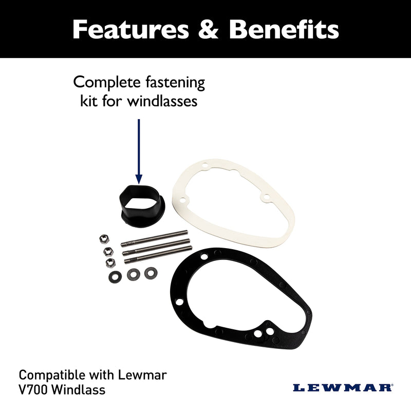 Lewmar V700 Fastening Kit 1 (Metric)