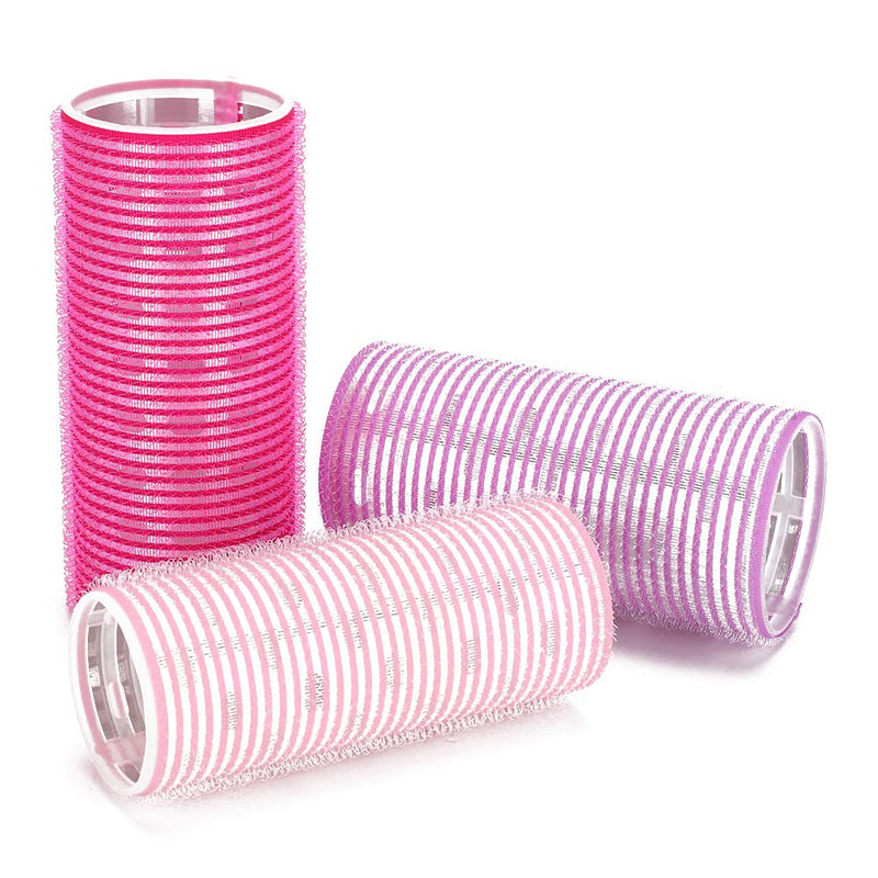  [AUSTRALIA] - Hair Large Hair Roller For Bangs 12×11×5 3Pcs Self Adhesive Hair Rollers Portable Grip Holding Styling Curlers Hairdressing Tool