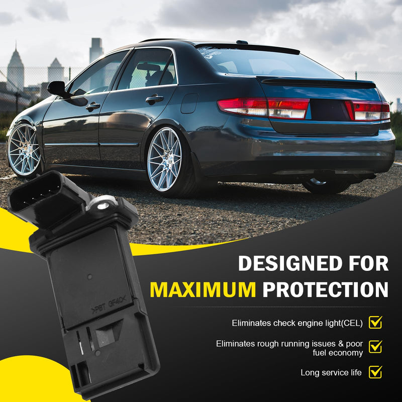  [AUSTRALIA] - Mass Air Flow Meter MAF Sensor for Acura ILX 13-14 MDX 07-13 RDX 07-14 RL 09-12 & Honda Accord 03-14 Civic 06-14 Odyssey 07-14 Pilot 09-14 & More Replace OE#37980-RNA-A01 37980-RAD-L11 MAF0033