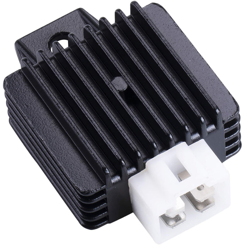 Ignition Coil 5-PIN CDI Box Solenoid 4-PIN Relay Voltage Regulator Spark Plug Kit for 50cc 70cc 90cc 110cc 125cc ATV Chinese Go Kart Dirt Bike Pit Bike TaoTao Moped Scooter