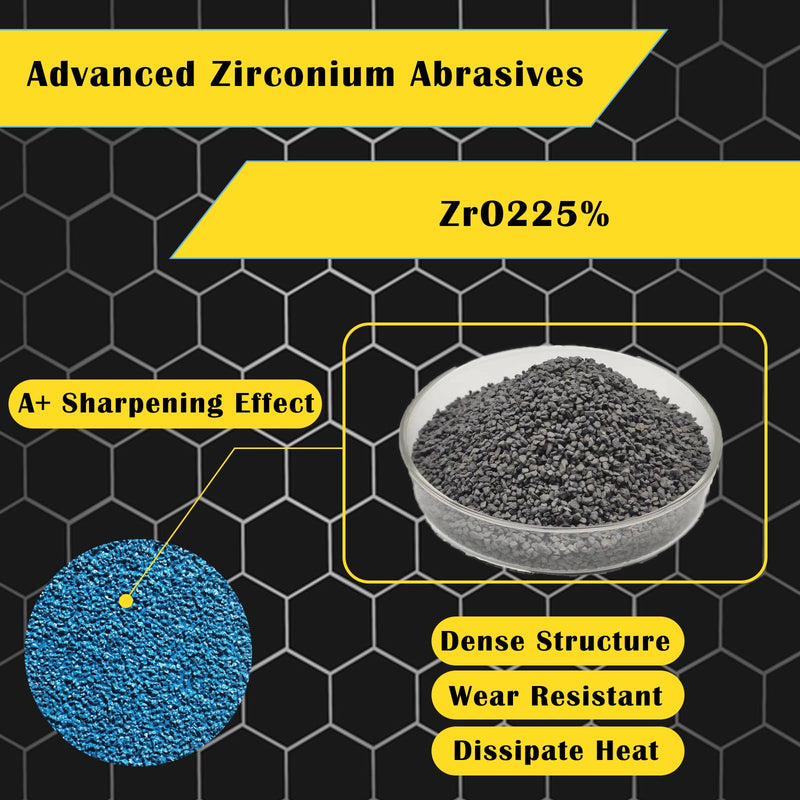 75Pcs 3 inch Quick Change Disc Set, Zirconia Roll Lock Sanding Disc with 1/4" Holder Compatible with Die Grinder Surface Prep Strip Polish Finish Burr Rust Paint Removal 3" Zirconia Sanding Disc