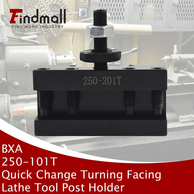 findmall BXA 250-201 T Quick Change Tool Post Holder BXA #1 T Turning and Facing Holder Fit for 3/4 Inch Turning Tools