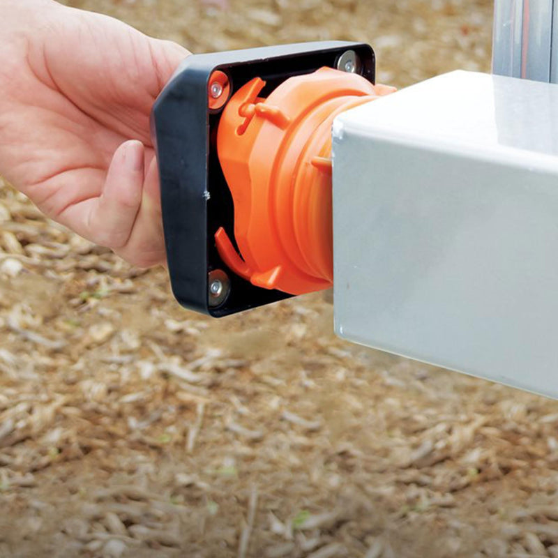 Camco 40310, Magnetic RV Bumper Cap | Features Heavy-Duty Neodymium Magnets, Small Airflow Vent Holes, and Includes a Bonus No-Insect Bumper Cap Magnetic Cap and Squeeze Grip Cap