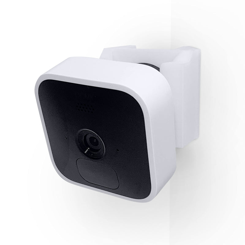 [EOL] Adhesive Blink Indoor Corner Camera Mount, 2 Pack Holder, No Hassle Installation, No Screws, No Mess Bracket Stand, (White) by Brainwavz [EOL]