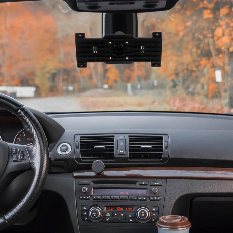 1 Set Dash Cam Mount Bracket Mirror Kit, Aluminum Alloy Back Plate, Universal Car Rearview Camera Support Interior Vehicle Recorder Accessories