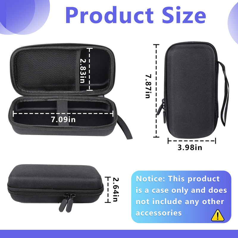 Hard Travel Bag Compatible with 26,250mAh A110A 300W Anker Prime Power Bank | Case Only (Black), Portable EVA Carrying Case for Travel Portability and Fixed Storage