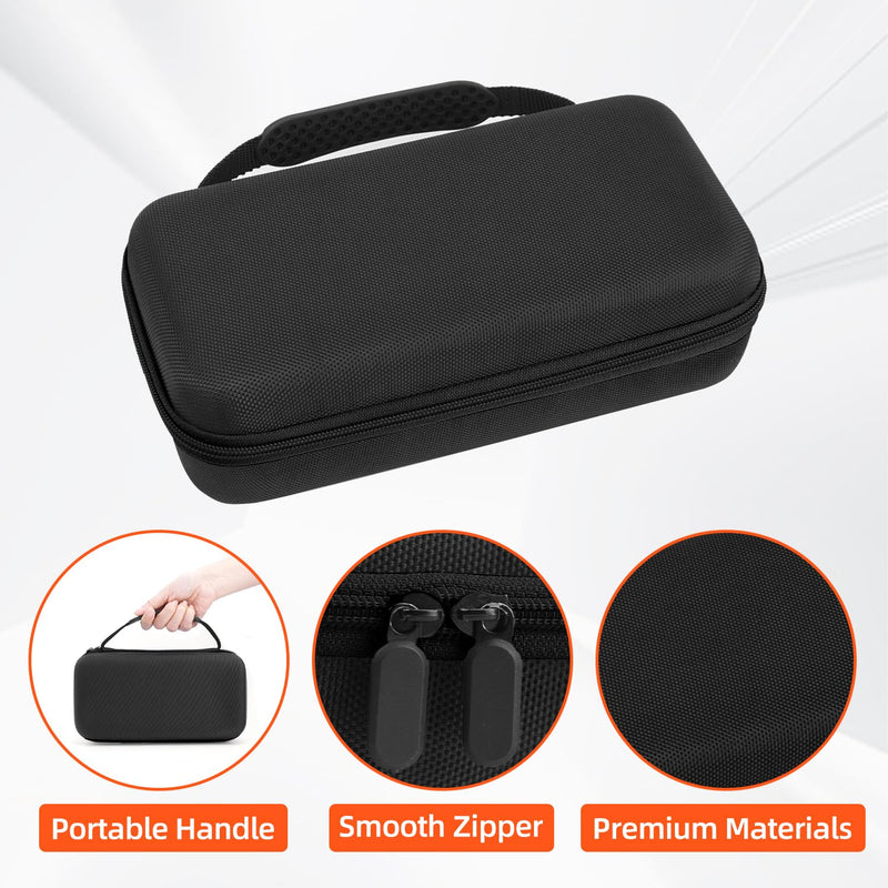 Carrying Case for Fluke1587 FC/ 87-V/ 87V Max/ 88V/ 15B+/ 17B+/ 1503/1507/1508/1577/3000 FC Multimeter Testers and Accessories, Multimeter Storage Bag Organizer Box (Case Only) Black