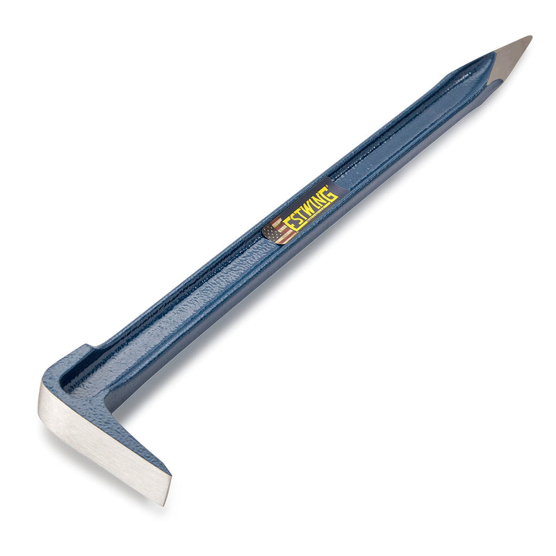 ESTWING Gad Pry Bar - 18" USA Made Forged Geologist Tool with Pointed Tip & Chisel End - GP-18