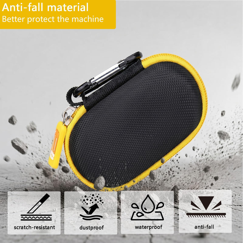 Security Key Carry Case Compatible with Yubico YubiKey 5Ci NFC, 5Ci, NFC, 5 Nano, 5 NFC, for Yubico 5C NFC, OnlyKey FIDO2, FIDO, U2F, Thetis,YubiKey Bio, Pocket for More Security Keys