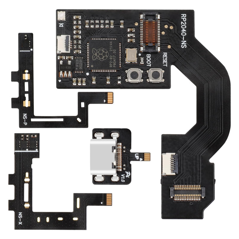 RP2040 CPU Cable Chip Replacement for Nintendo Switch, Upgradable Game Console Cable Chip Replacement Parts