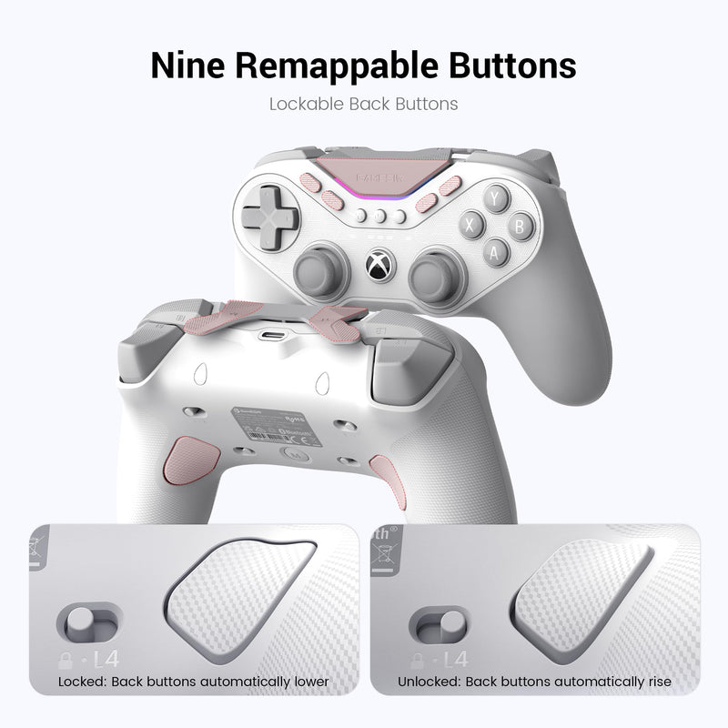 GameSir Tarantula Pro Wired Controller for Xbox/PC/Steam | 1000Hz Polling Rate on PC, TMR Sticks, Hall Effect Analog/Micro Switch, 9 Remappable Programmable Buttons, 3.5mm audio
