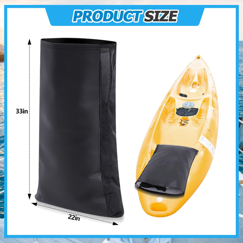 Huhumy Boat Anchor Storage Bag 33 x 22 Inch Heavy Duty Vented Nylon Storage Bags Boat Bag Anchor Bags for Boats Box Anchors Fluke Anchors Spike Anchors