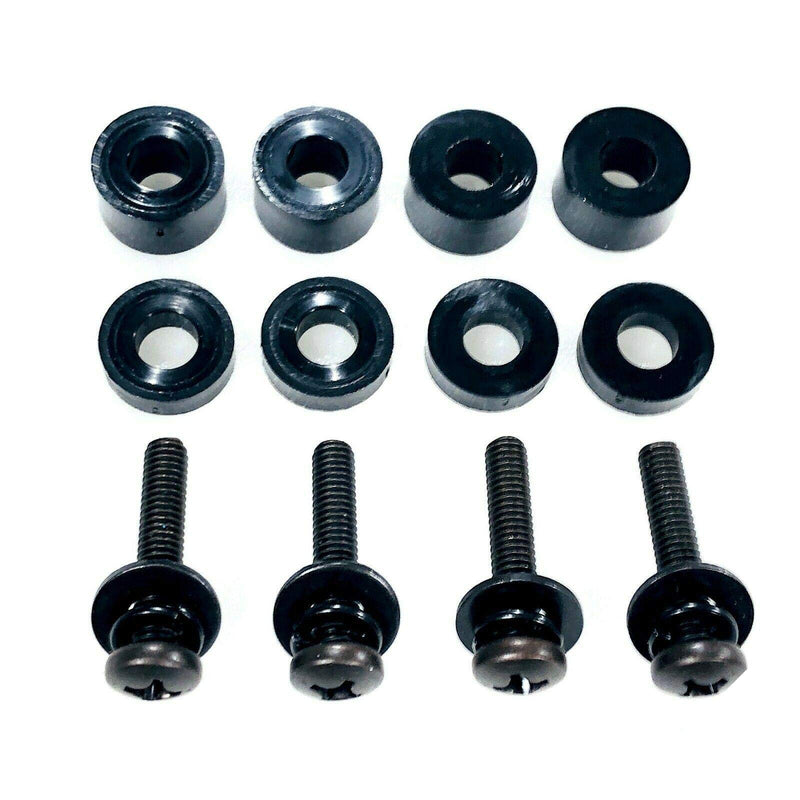 ReplacementScrews M6 30mm TV Wall Mount Screws - Universal Metric M6 Mounting Hardware Kit - Includes Washers and Spacers for M6 12mm to M6 30mm Installations. VESA Compatible - Any TV Brand.